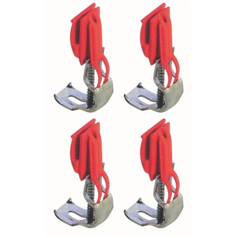 cyclingcolors 4x ganci regolabili per lavello acciaio inossidabile da incasso chiusure Staffa Cucina Morsetti montaggio a vite