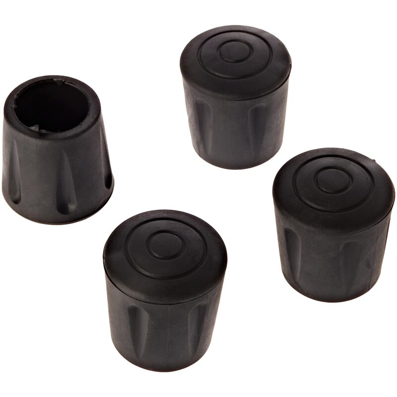 Image of 4x piedini gomma per mobili Pavimento Scivola Tappo tubo tondo Arredamento divano poltrona tavolo sedia (22 mm) - Cyclingcolors