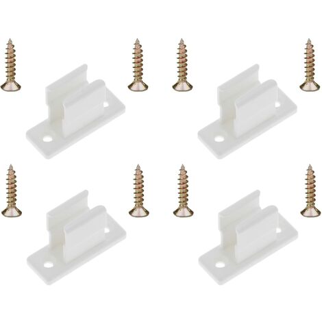 cyclingcolors 4x supporto per manovella 13mm tapparelle con vite plastica bianco finestre persiana biella
