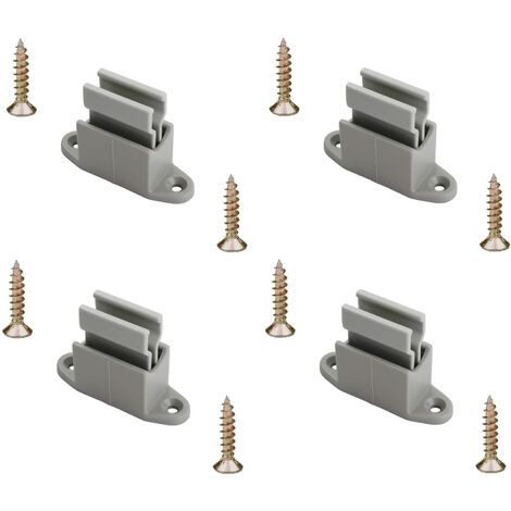 cyclingcolors 4x supporto per manovella 14mm regolabile 28-48mm tapparelle con vite plastica grigio finestre persiana biella