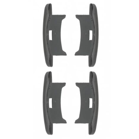 cyclingcolors 4x tappi di copertura guida lamelle persiane tapparelle finestra plastica clip ganci copri, per 55 x 13mm