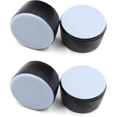 cyclingcolors 4x Tappi piedini con scivolo Teflon tavoli sedie gambe mobili protezioni gomma (18mm)