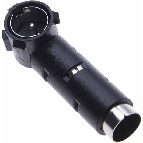 Cyclingcolors – Adaptateur antenne DIN vers ISO – Raccord connecteur coude pour autoradio – Compatible voiture, camping-car et van