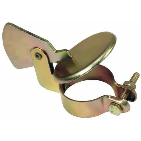 Cyclingcolors – Clapet pot échappement anti pluie – Bouchon tracteur 38mm – Acier argenté – Protection étanche – Compatible John Deere