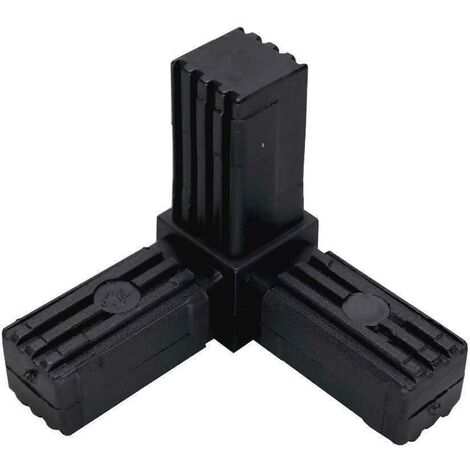 cyclingcolors connettore tubo quadro 20x20 25x25 30x30 plastica 20mm 25mm 30mm quadrato supporti staffe mensole (Y (30mm))