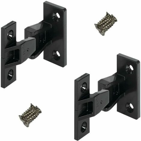 Cyclingcolors – Ferrure d'assemblage KEKU AS 2x mâle + 2x femelle + 8 vis – Connecteur charnière pour meuble – Pour bois dur et teck