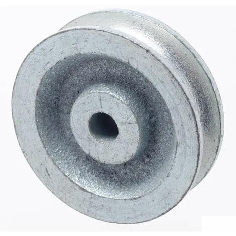 Cyclingcolors – Galet pour poulie enrouleur de câble en fonte Ø 40mm – Charge max 5mm – Largeur totale 12mm – Diamètre trou central 6mm
