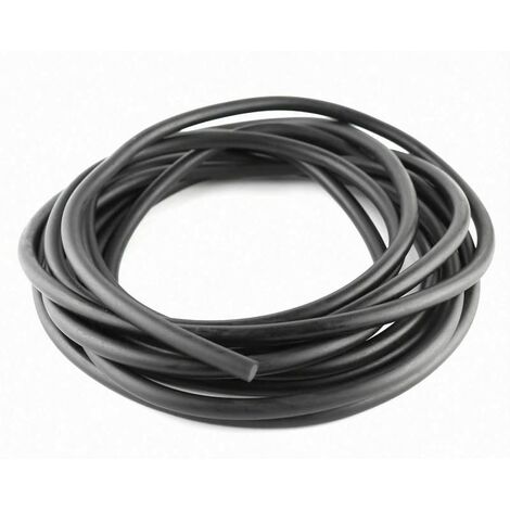 cyclingcolors guarnizione gomma EPDM 1m cavo corda flessibile elastico tondo nastro sigillante giunti (Diametro 6mm)