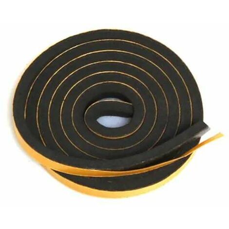 Cyclingcolors – Joint torique autocollant 6x4 mm – Longueur 900 mm – Étanchéité pour espaces confinés – Corde mousse universelle