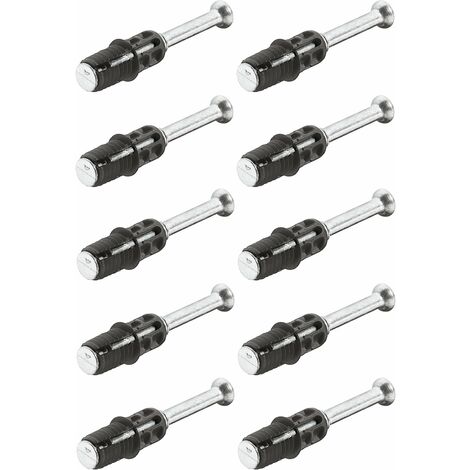Cyclingcolors – Lot de 10 goujons d'assemblage bois 8mm x 34mm – Fixation pour meubles – Connexion solide pour épaisseur 15mm minimum