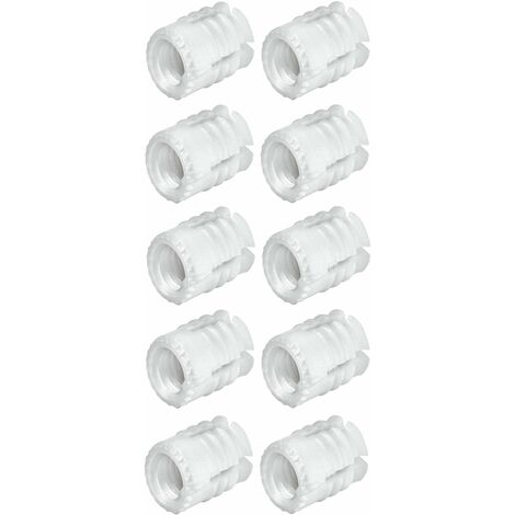 Cyclingcolors – Lot de 10 manchons d'écartement en acier M6 – Longueur 12mm – Trou 8mm – Fixation meuble pour applications spécifiques