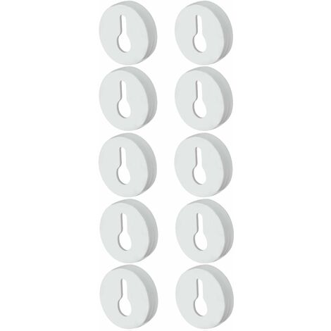 Cyclingcolors – Lot de 10 supports de cadre en plastique 30mm – Pour meubles en bois – Assemblage solide – Profondeur de perçage 9,5mm