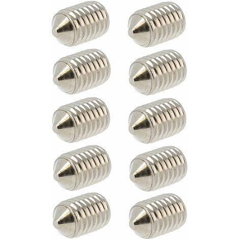 Cyclingcolors – Lot de 10 vis sans tête M8 x 8,5mm – Empreinte cruciforme PZ2 pour assemblage meuble bois – Fixation solide et discrète