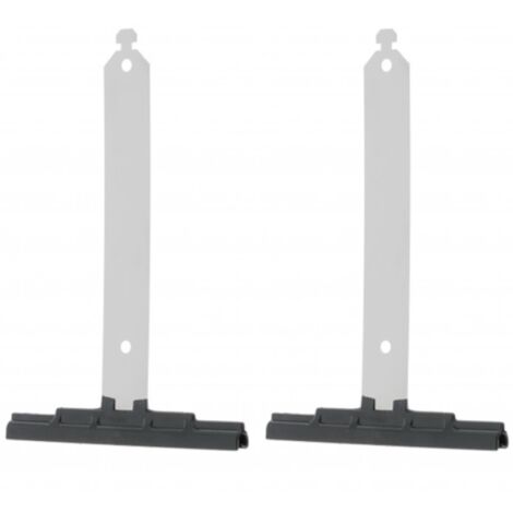 Cyclingcolors – Lot de 2 attaches tablier souples pour volet roulant – Acier inoxydable – Longueur 147mm – Compatible tubes octogonaux Ø 40-70mm