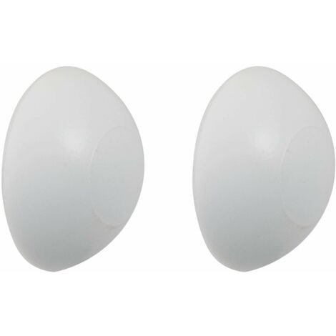 Cyclingcolors – Lot de 2 butées de porte murale autocollantes 31mm – Protection murale contre les coups de poignées – Installation facile sur tous murs