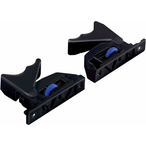 Cyclingcolors – Lot de 2 clips de coulisse Quadro v6 v6+ – Pour tiroirs en bois – Installation facile – Plastique durable – Support rail cliquet