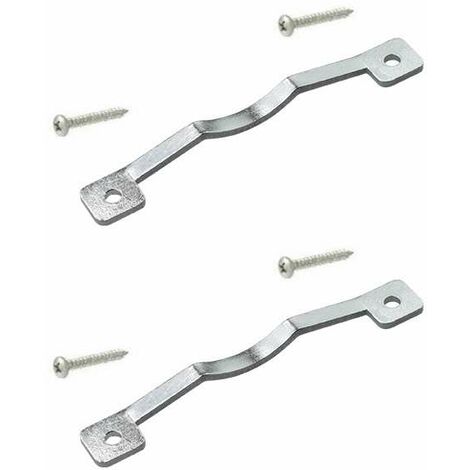 Cyclingcolors – Lot de 2 freins butées d'arrêt pour porte coulissante – Montage rail supérieur ou inférieur – Compatible avec systèmes Micra