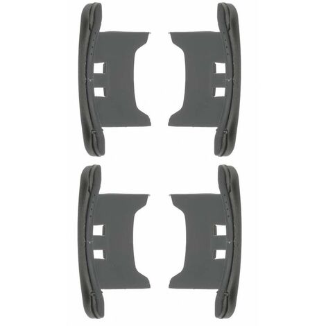Cyclingcolors – Lot de 4 embouts de guidage pour volet roulant en PVC noir – Maintien treuil pour lame alu 37 x 8mm – Coulisse pour ouverture et fermeture