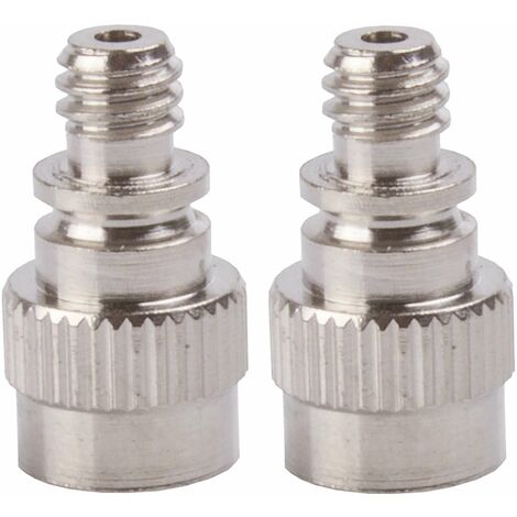 Cyclingcolors – Lot de 2 adaptateurs de valve universels – Convertit Schrader en Dunlop – Joint d'étanchéité pour gonflage sans perte d'air