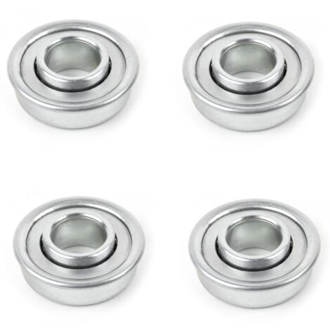 Cyclingcolors – Roulements de roue pour tondeuse – Lot de 4 – Ø intérieur 12,7mm – Ø extérieur 28,6mm – Compatible Hayter, Honda, MTD