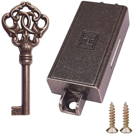 cyclingcolors Serratura per armadio a stringa mobili arredamento buffet armadio antichi anta, Destra