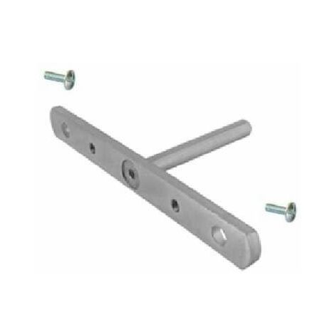 Cyclingcolors – Support à tige en acier pour mur béton – Longueur 130 mm – Fixation à vis M5x12 – Pour supports tablettes Triade Maxi/XXL
