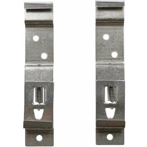 Cyclingcolors – Support de plaque d'immatriculation à ressort pour remorque en acier – Fixation solide – Compatible plaques 520 x 110 mm – Usage remorque et caravane
