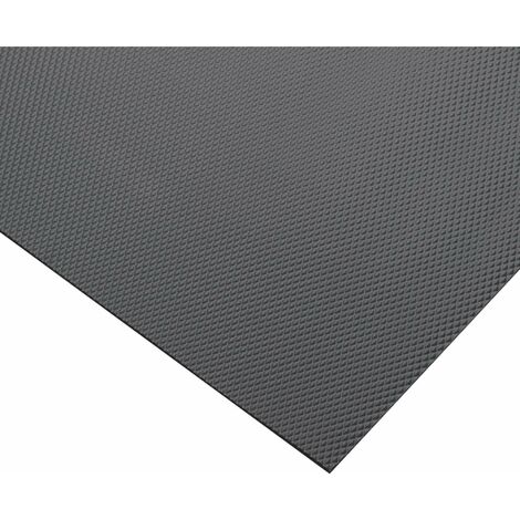 Cyclingcolors – Tapis de fond de tiroir antidérapant en caoutchouc synthétique 481 x 474mm – Non adhésif – Haute résistance au glissement – Gris anthracite