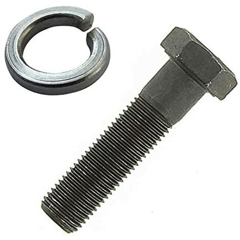 cyclingcolors Vite della Lama del Tosaerba con Rondella di Sicurezza, Filettatura 9.5mm 3/8 "24UNF, 57mm