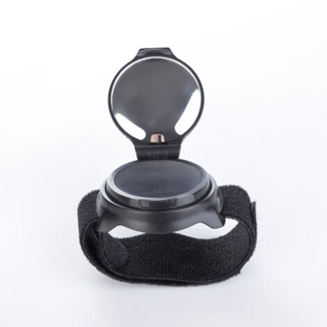 Cyclisme Vélo Vélo Vue Arrière Miroir Poignet Garde Bracelets Retour Miroir, Rétroviseur Universel pour Le Poignet, Portable et 360° réglable Bike Mirror de Course électronique