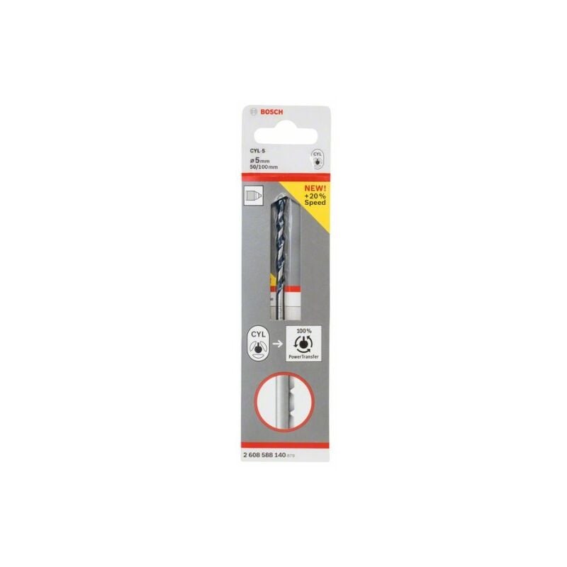

Cyl-5 Granito, Hormigón: 5 X 50 X 100 - Bosch