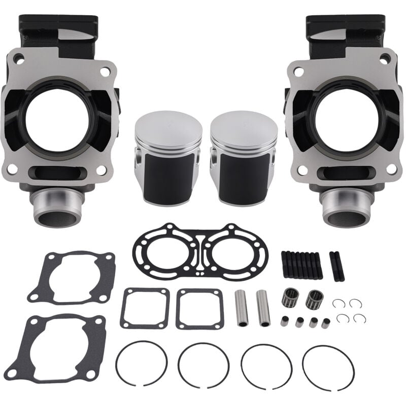 Maxpeedingrods - Cylinder Piston Gasket Top End Kit For Yamaha Banshee 350 YFZ350 1987-2006 347cc
