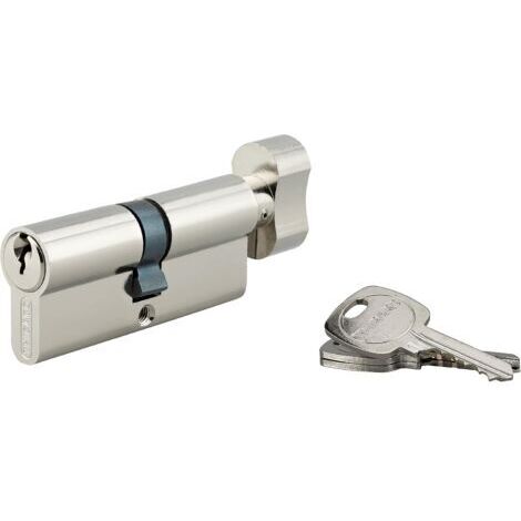 Cylindre 30 x 40 mm, 3 clés - Dimensions : 30 x 40 mm - Cylindre profilé - Standard - Cylindre profilé européen, mécanisme à billes à 5 boulons