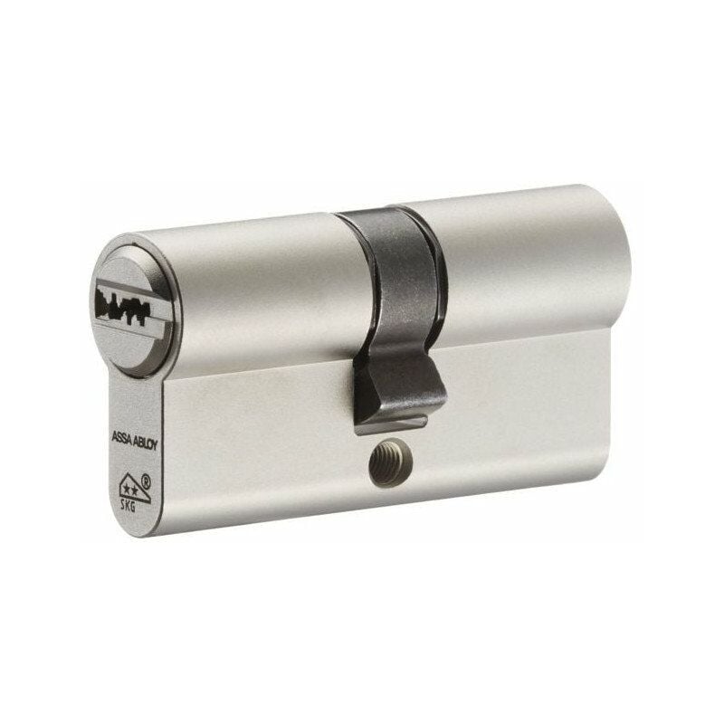 Cy110Cylindre 2 Entrees Nickele 3 Cles 40x40