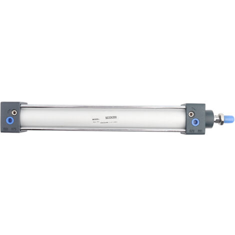 Cylindre à air, fonction de stockage d'huile, étanchéité à 2 voies, cylindre standard pneumatique à tampon réglable pour l'ingénierie industrielle