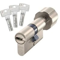 Cylindre Ovale Cisa 08230.02 Avec Bouton De 56 Mm