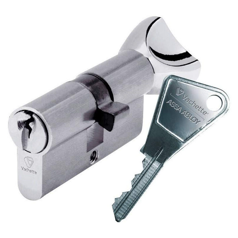 Cylindre Vachette 63111 Nickelé 30x30mm Taille Unique