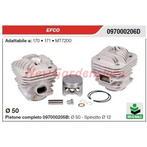 Cylindre à piston de segment de tronçonneuse EFCO 170 171 MT7200 097000206D