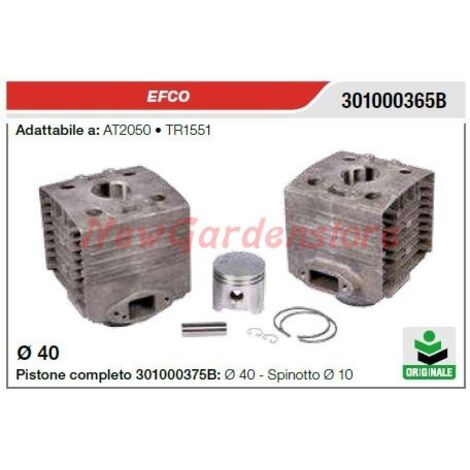 Cylindre à piston segment EFCO pour tronçonneuse TR1551 AT2050 301000365B