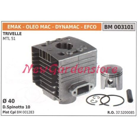 Cylindre à piston segmenté EMAK Moteur de tarière EMAK MTL 51 003101