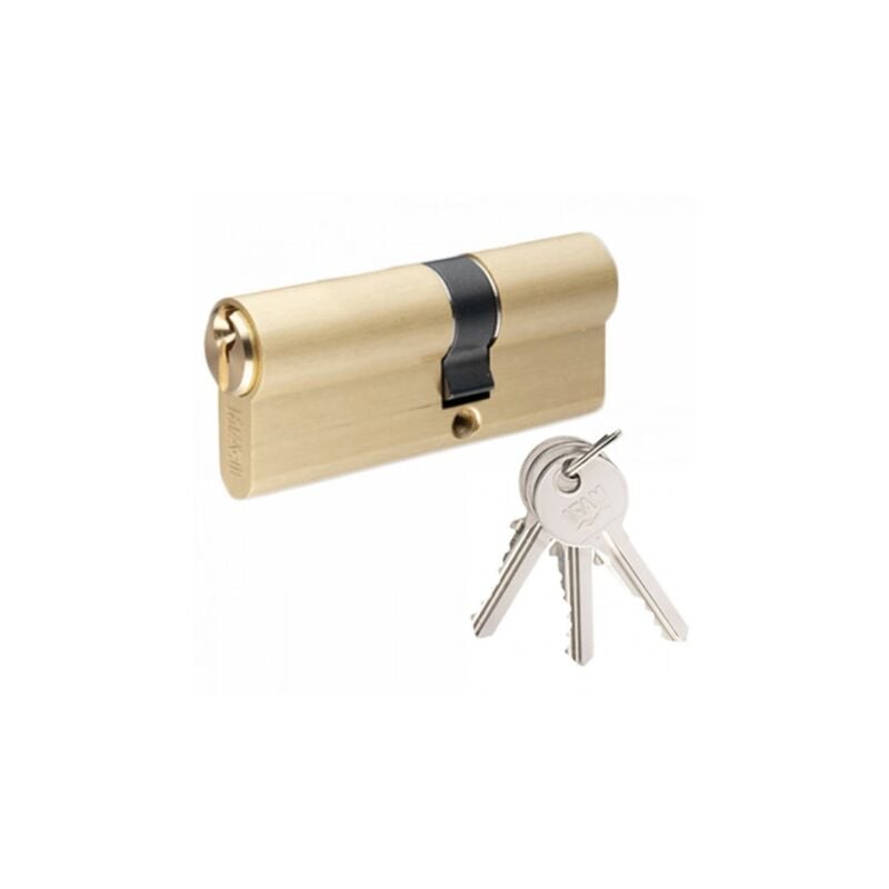 Cylindre profil européen 40x60 F5S Entrouvrant KA3 Nickelé Ifam 1847