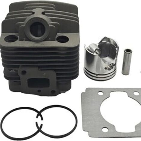 Cylindre complet compatible avec débroussailleuse Mitsubishi 1E34F, TL26, CG260, diamètre 34mm