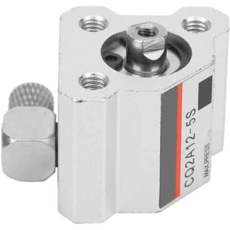 Cylindre d'air compact en alliage d'aluminium CQ2A12-5S, double effet, pour pièces détachées de cadre de test