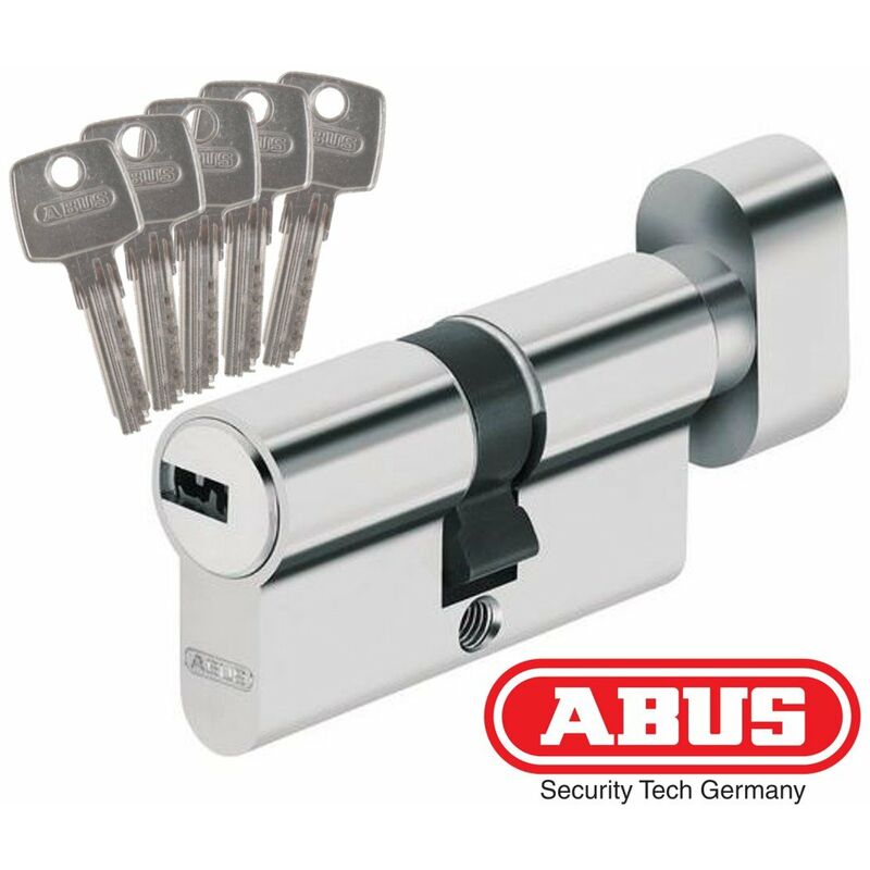 Cylindre de Haute Sécurité Abus D6 à 50boutonx45 - Alu