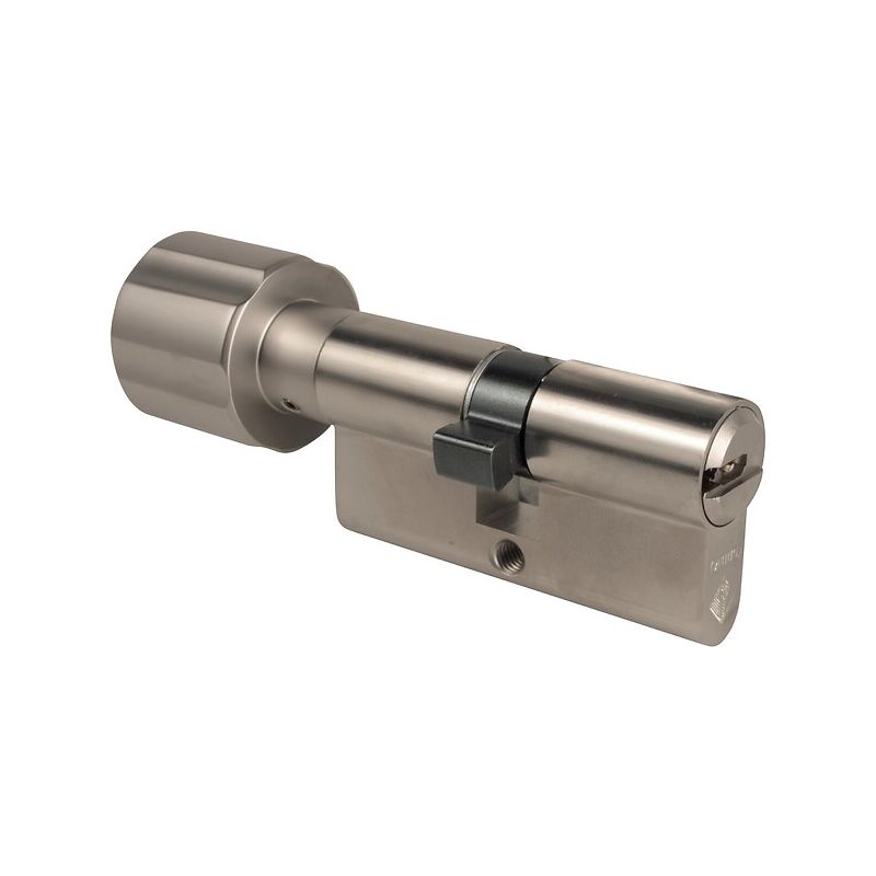 Cylindre de haute sûreté à bouton Bravus 2000 4 clés réversibles 40 x B40 mm Abus