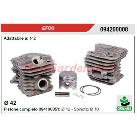 Cylindre de piston de segment de tronçonneuse EFCO 142 094200008
