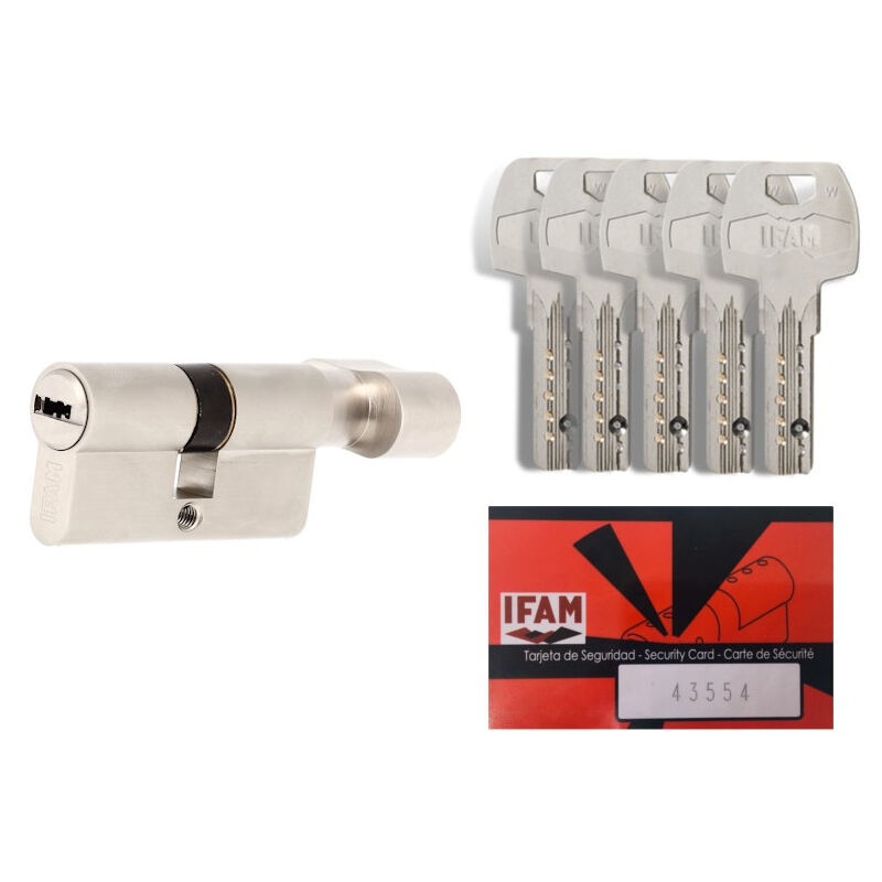 Cylindre de porte Ifam F6S à bouton