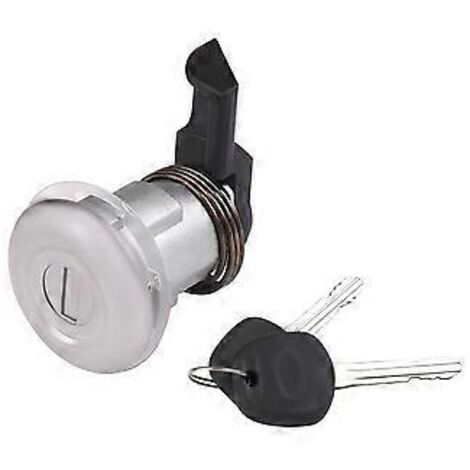 Cylindre de serrure de porte de carburant avec 2 clés pour Toyota Tacoma 1995-2004 Tundra 2000-2003 Remplace 69058-35140,