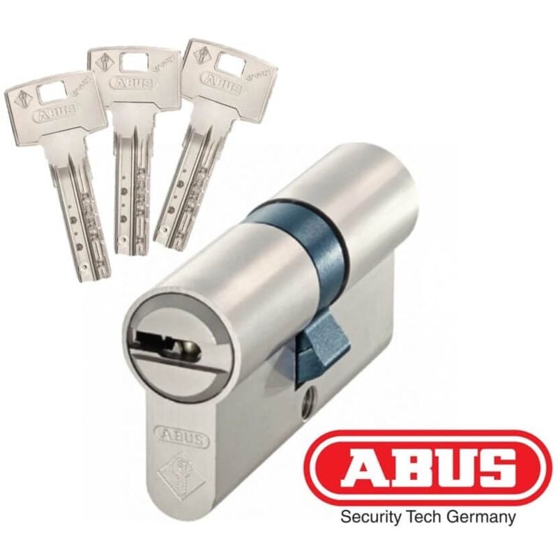 Cylindre de serrure Haute Sécurité Abus bravus 4000 35x75 - Blanc