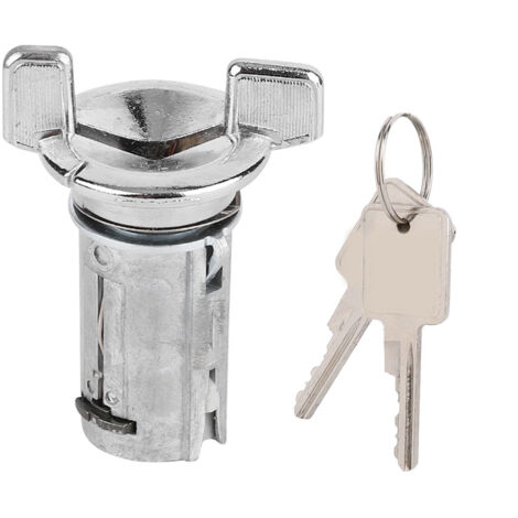 Cylindre de verrouillage d'allumage, commutateur de cylindre ABS solide LC1426 fiable avec 2 clés pour les accessoires de voiture
